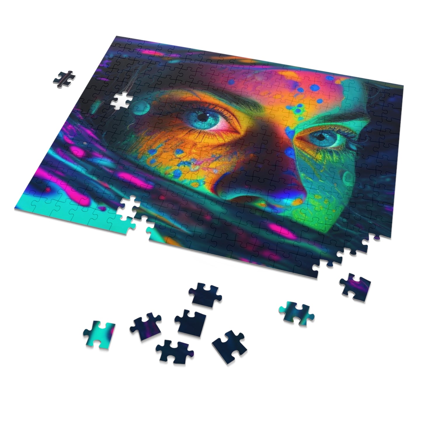 Jigsaw Puzzle (30, 110, 252, 500,1000-Piece) Florescent Glow 3