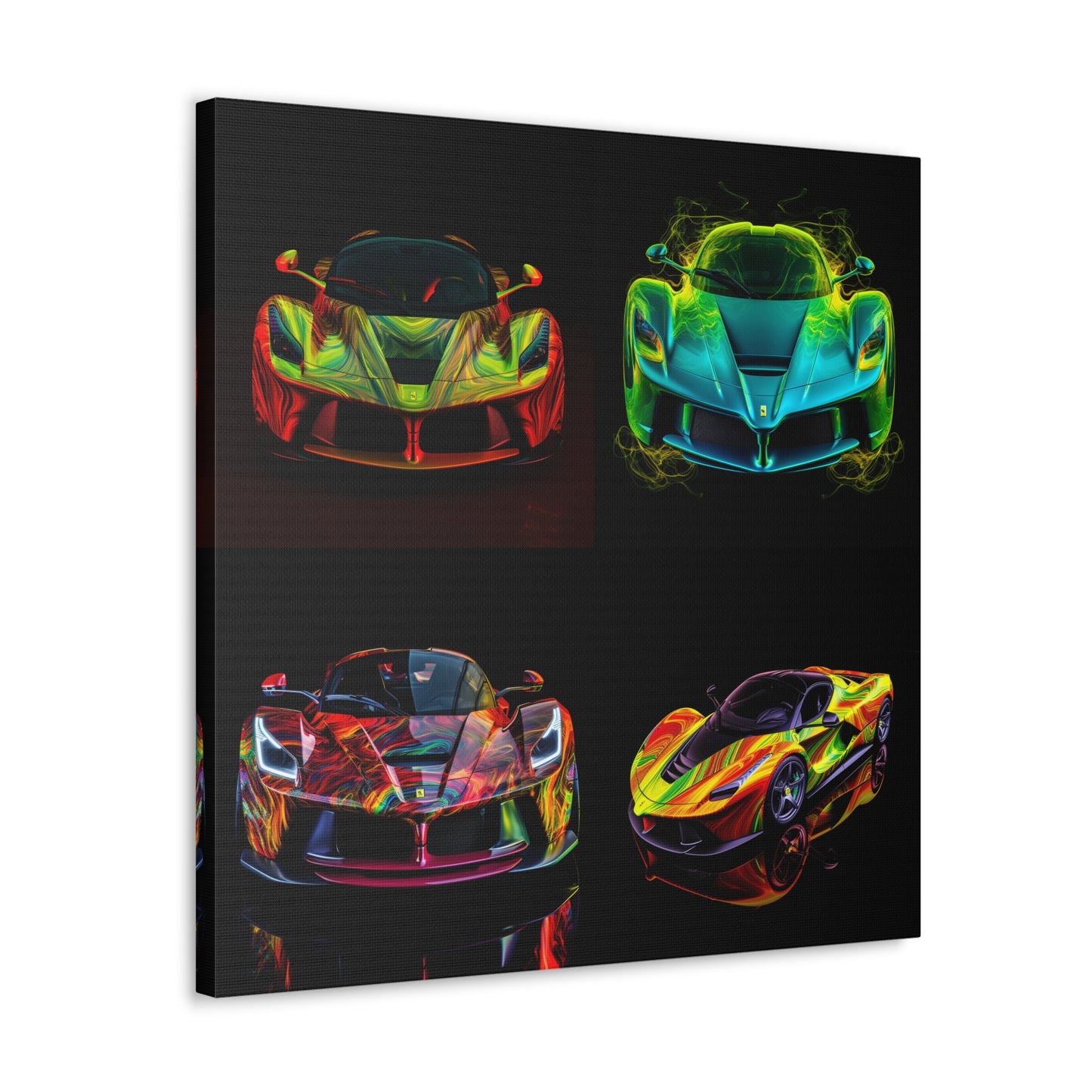 Canvas Gallery Wraps Ferrari Neon 5