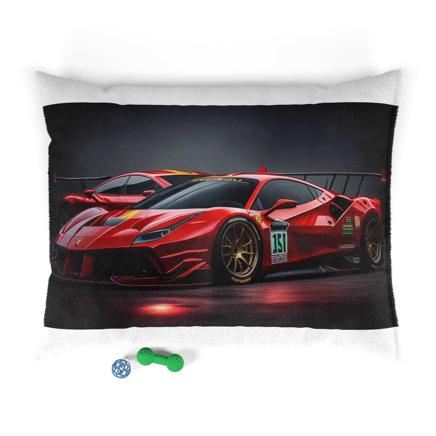 Pet Bed Ferrari Red 2