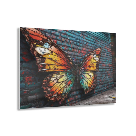 Acrylic Prints Liquid Street Butterfly 2