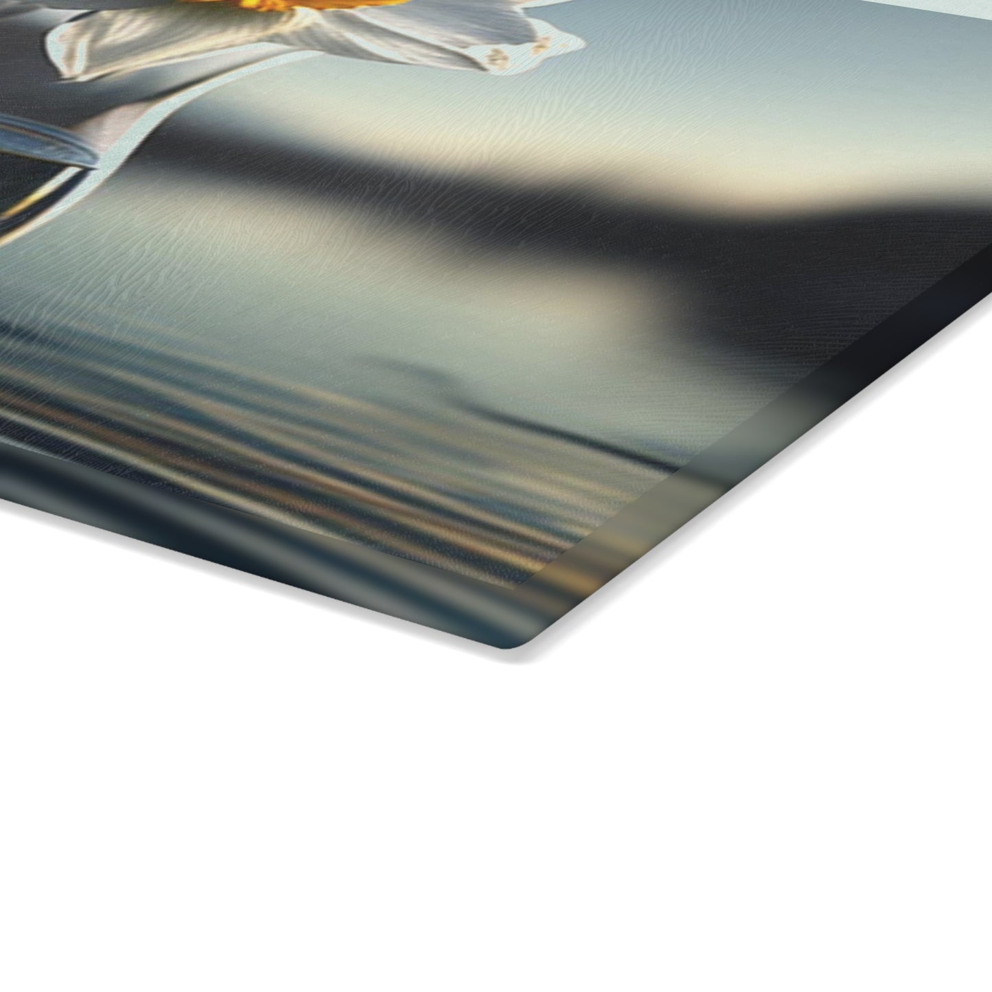 Glass Cutting Board Daffodil 3