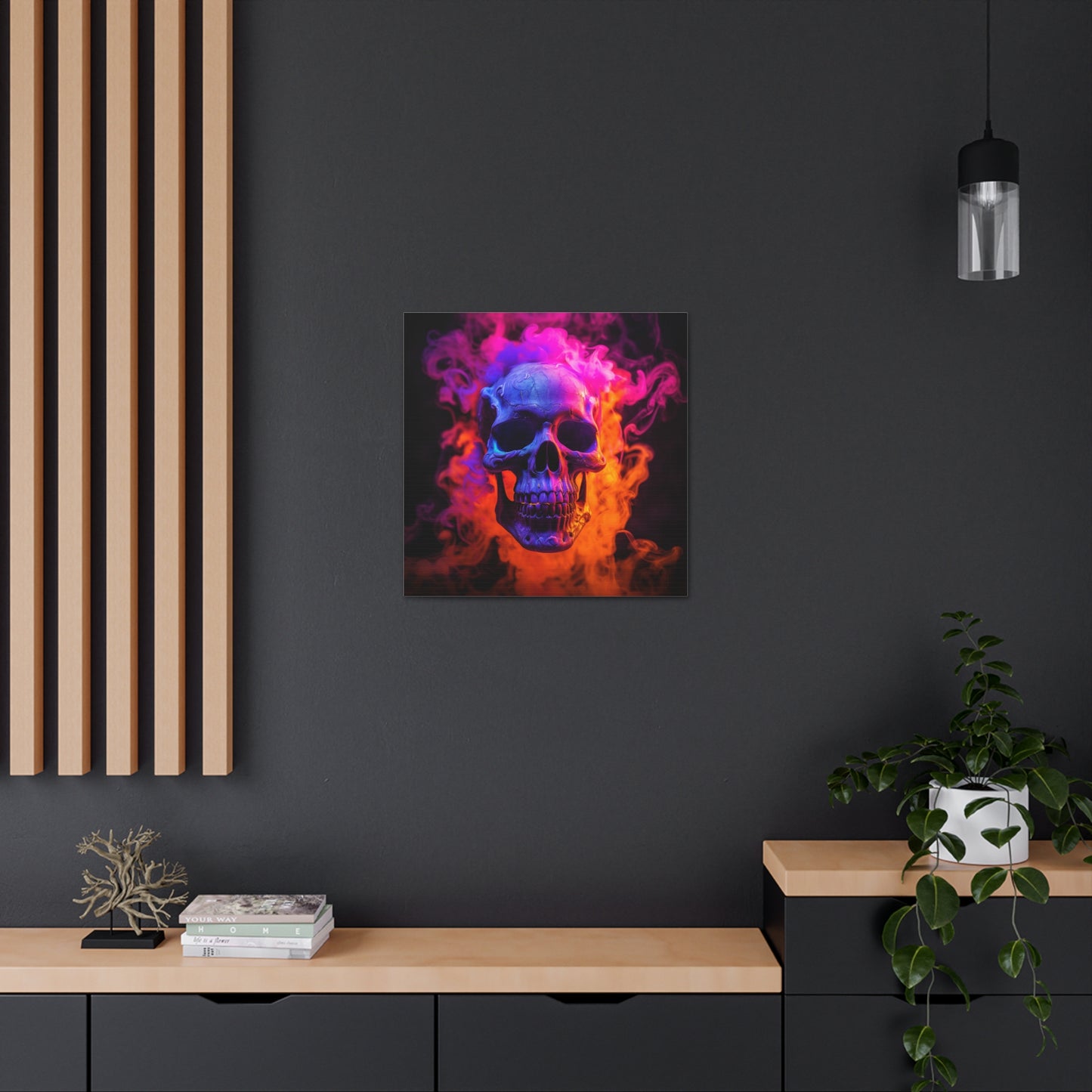 Canvas Gallery Wraps Macro Skull 4