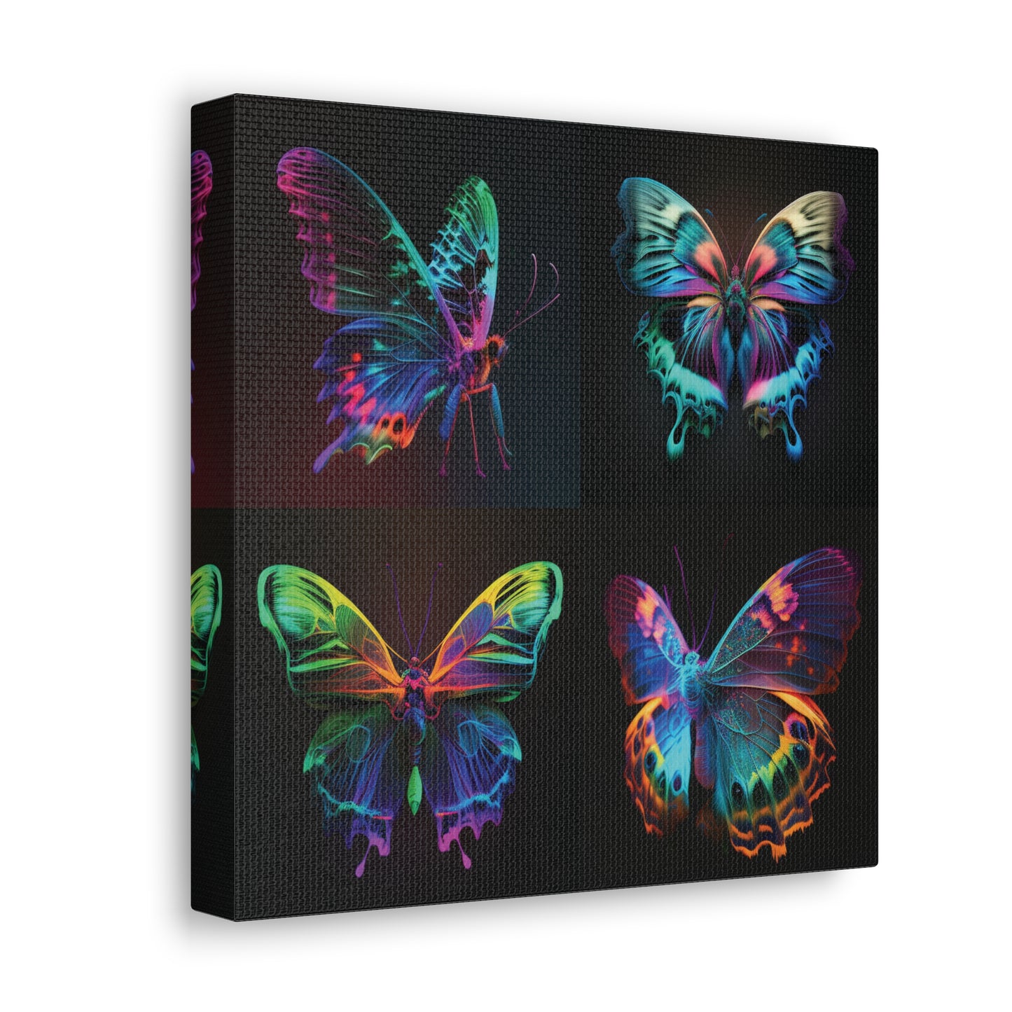 Canvas Gallery Wraps Raw Hyper Color Butterfly 5