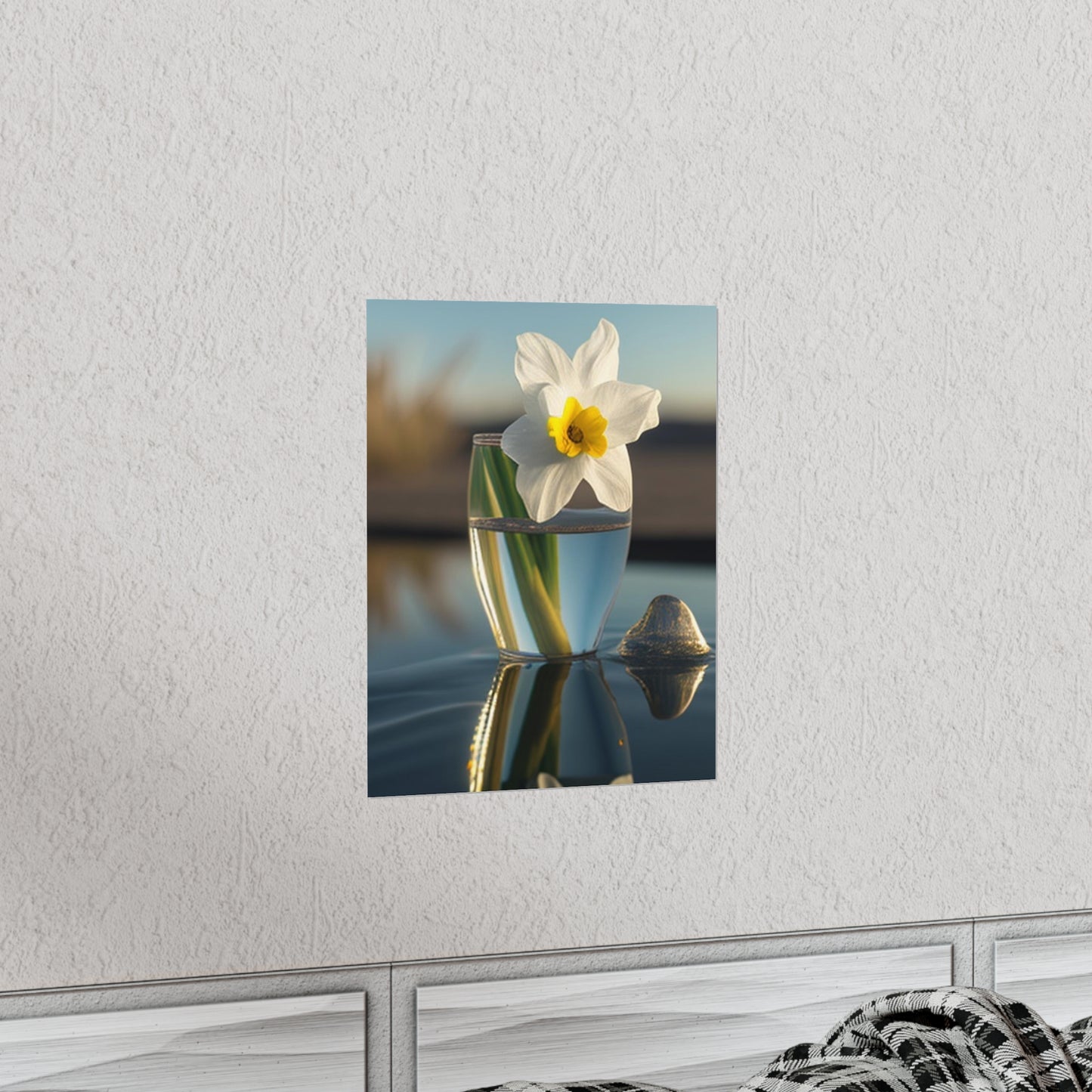 Premium Matte Vertical Posters Daffodil 4