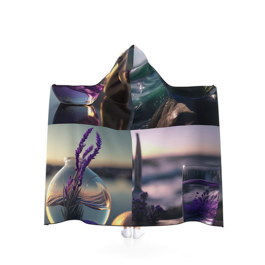 Hooded Blanket Lavender in a vase 5