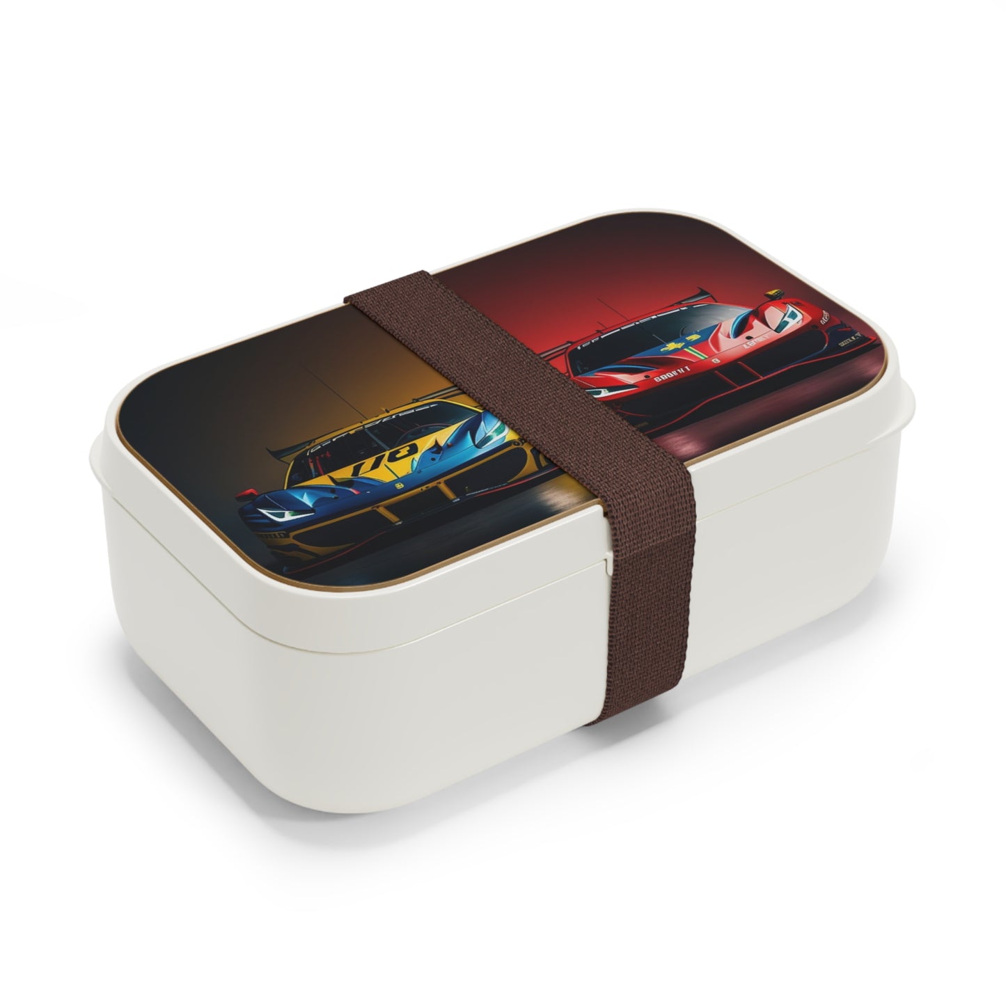 Bento Lunch Box Ferrari Red Blue 3