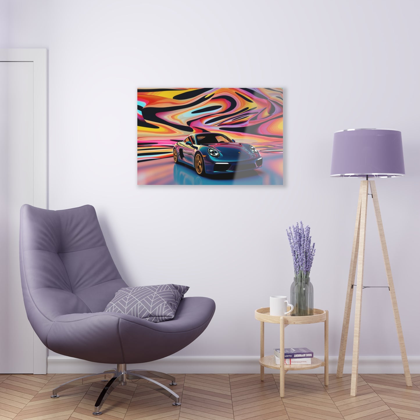 Acrylic Prints Porsche Water Fusion 2