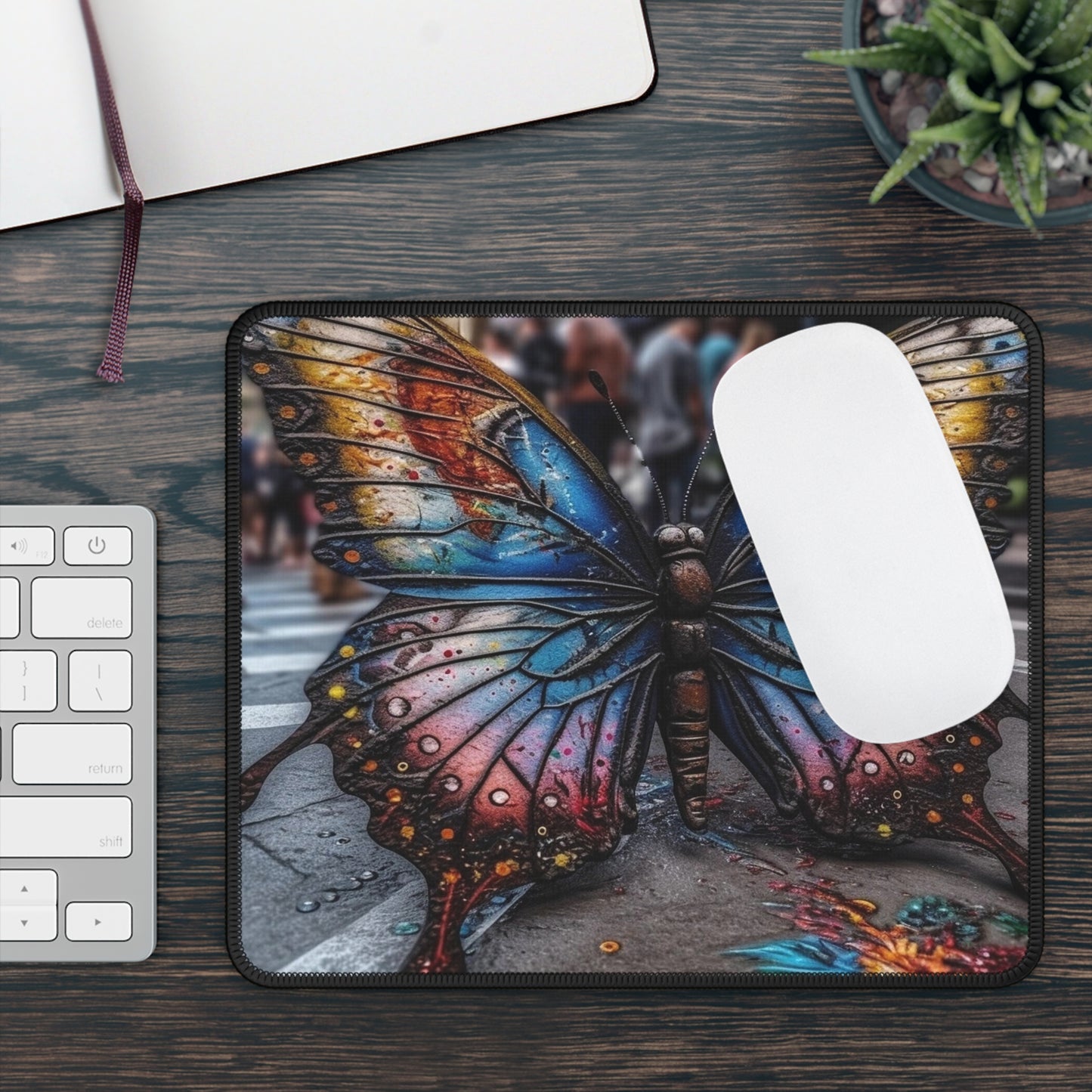 Gaming Mouse Pad  Liquid Street Butterfly 4