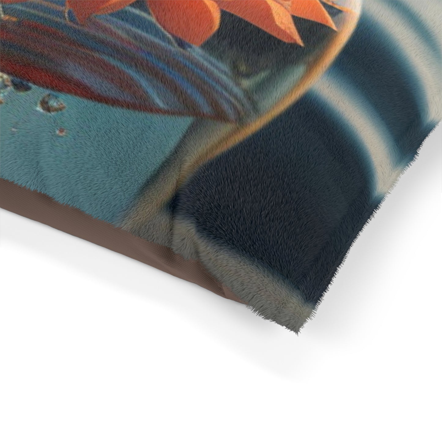 Pet Bed Dahlia Orange 2