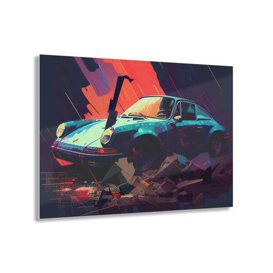 Acrylic Prints Porsche Abstract 2