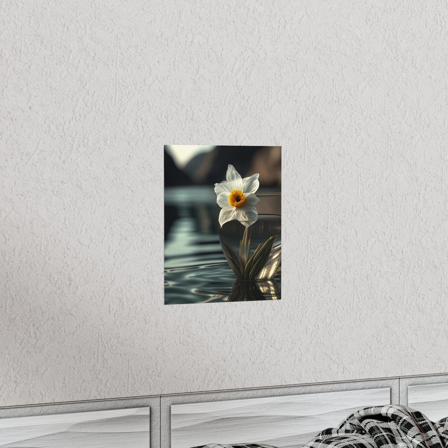 Premium Matte Vertical Posters Daffodil 2