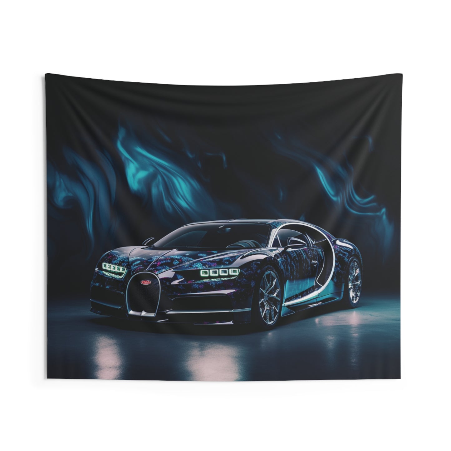 Indoor Wall Tapestries Hyper Bugatti 1