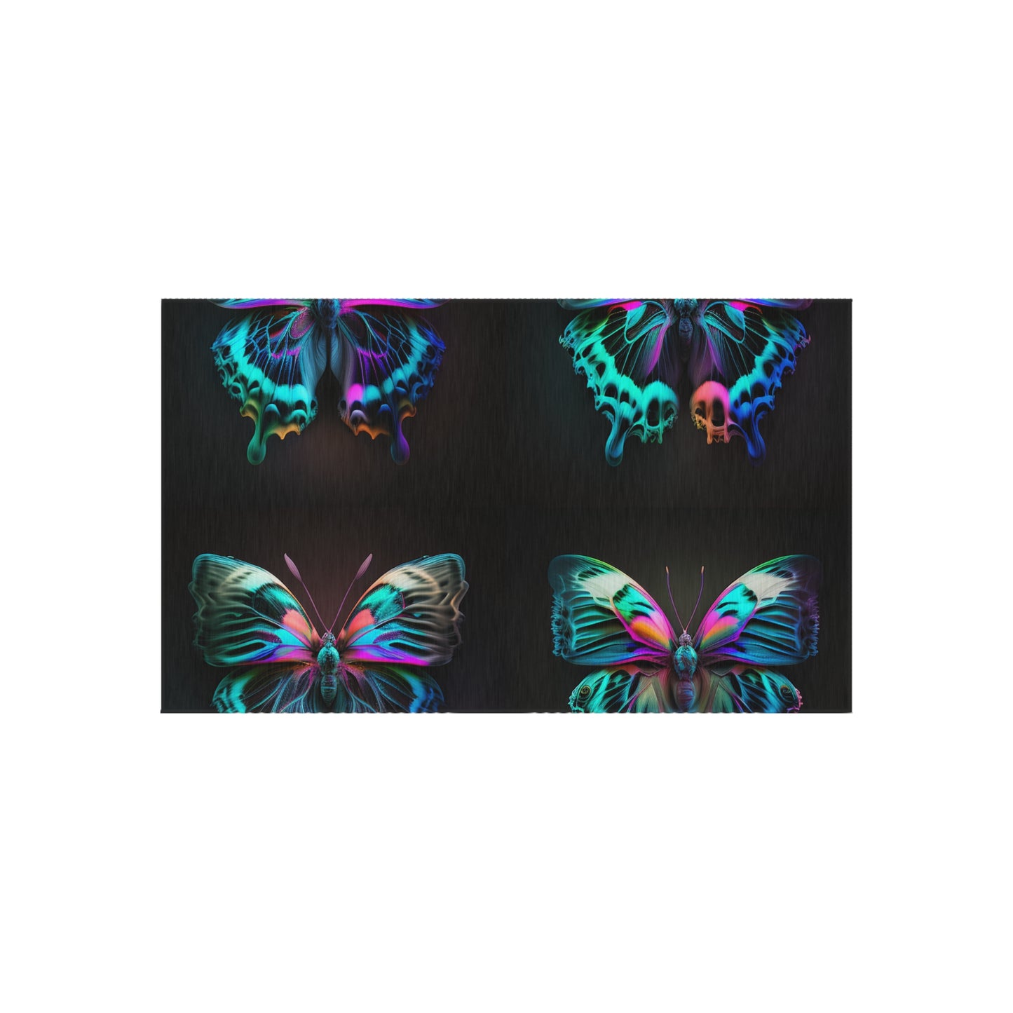 Outdoor Rug  Neon Butterfly Fusion 5