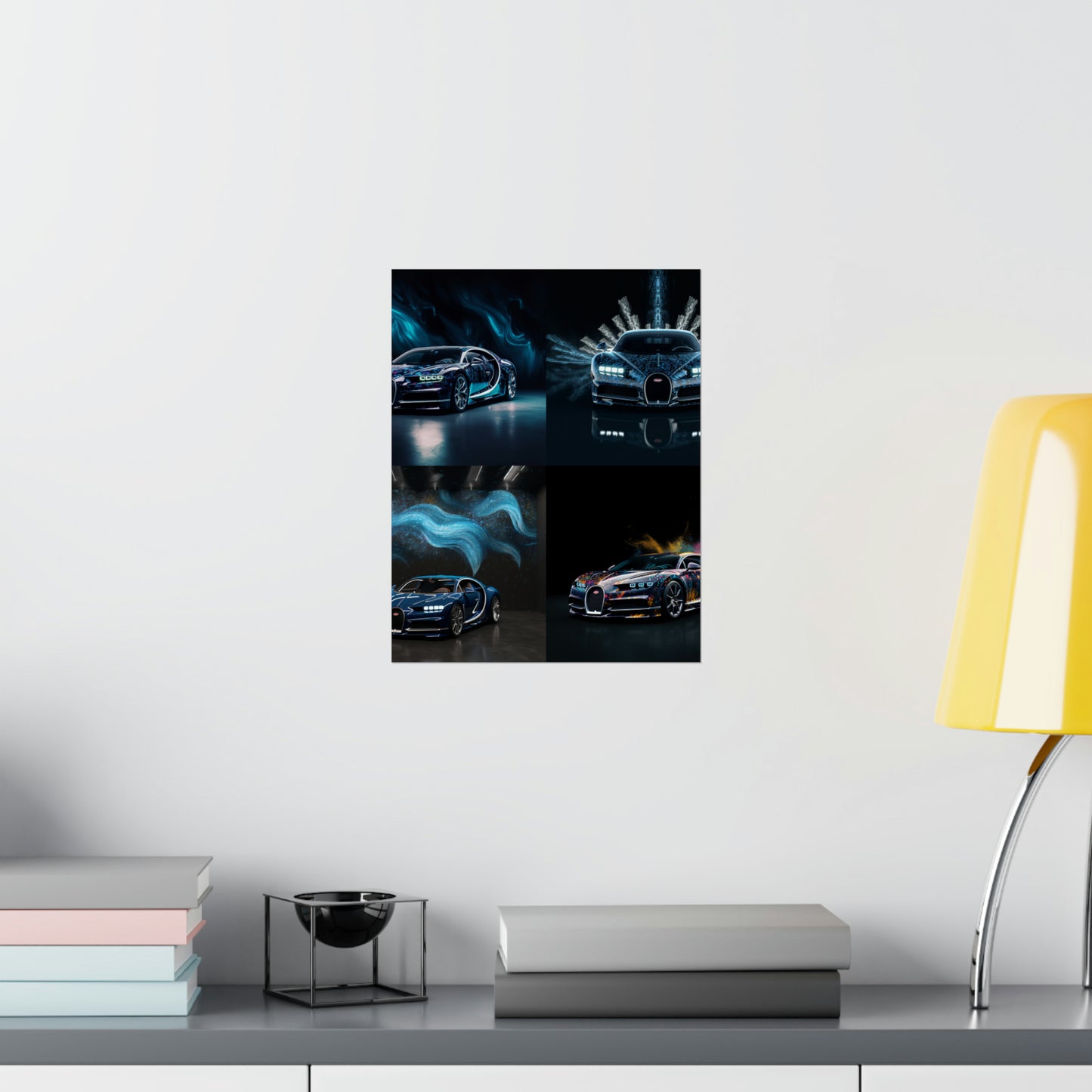 Premium Matte Vertical Posters Hyper Bugatti 5