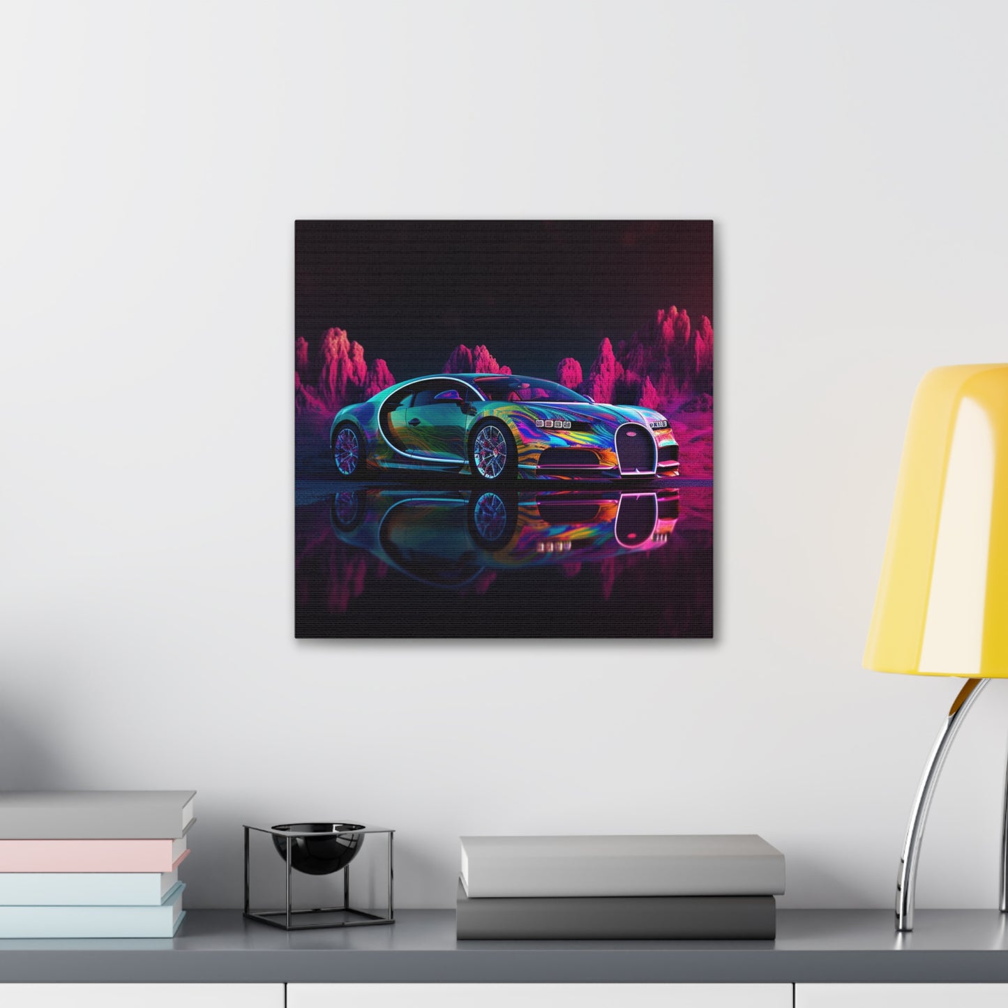 Canvas Gallery Wraps Florescent Bugatti Flair 2