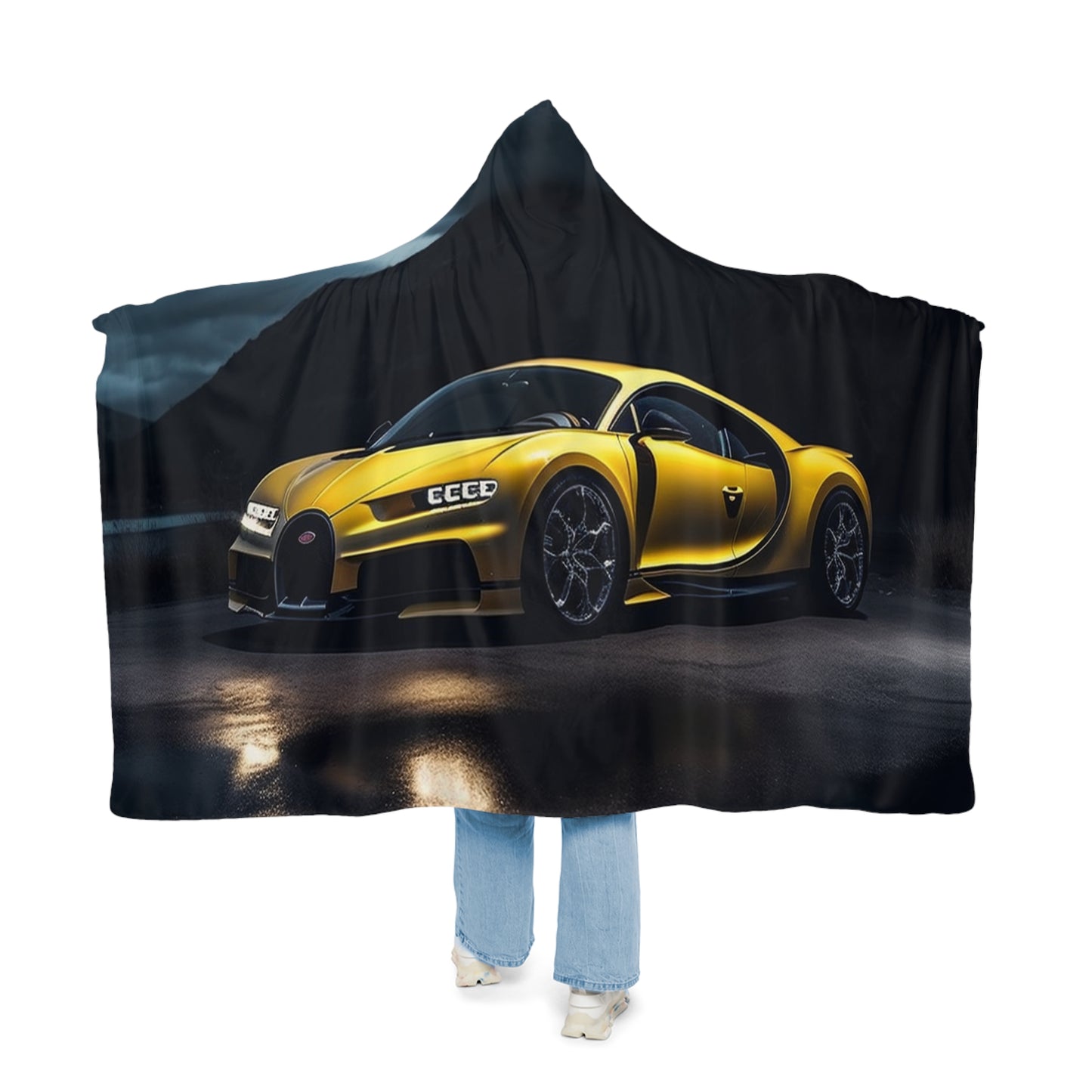 Snuggle Hooded Blanket Bugatti Real Look 4