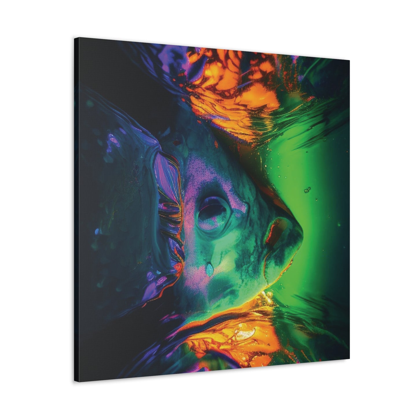 Canvas Gallery Wraps Florescent Glow 1