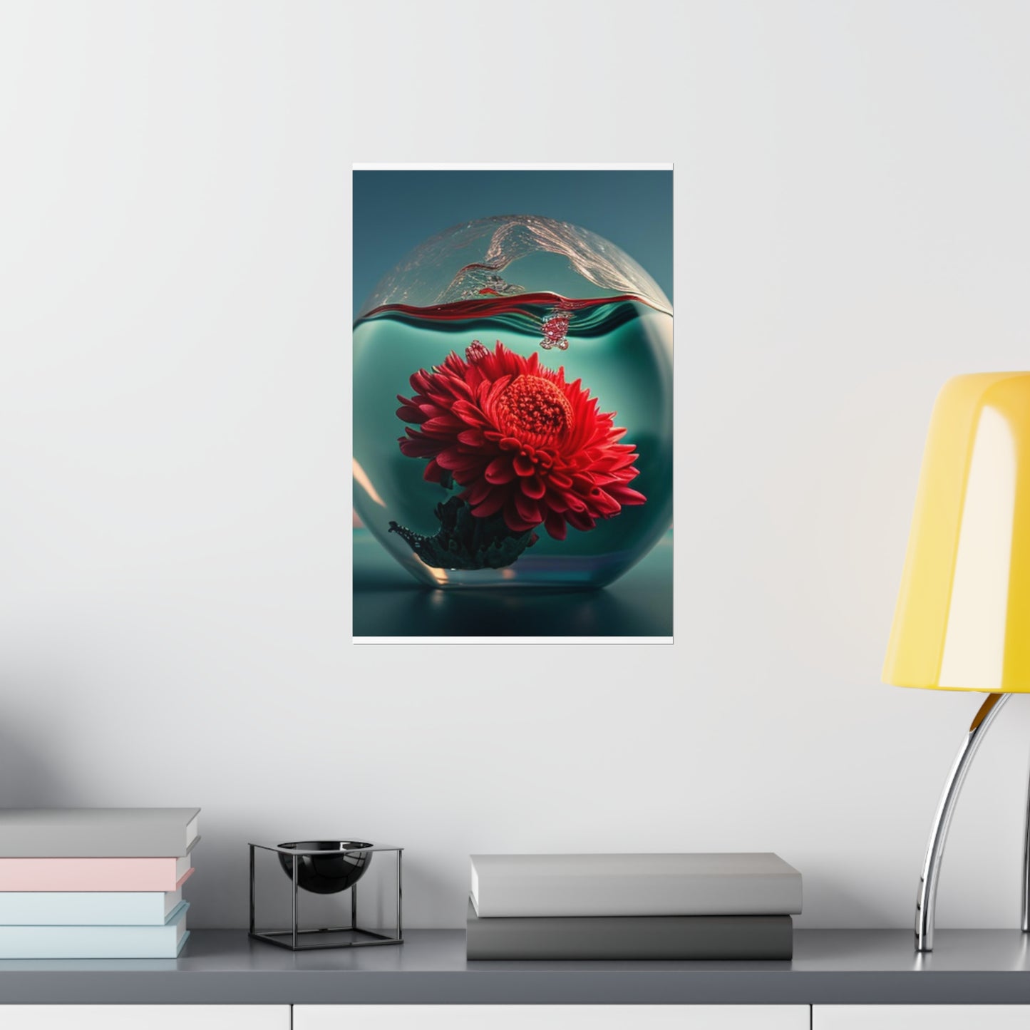 Premium Matte Vertical Posters Chrysanthemum 4