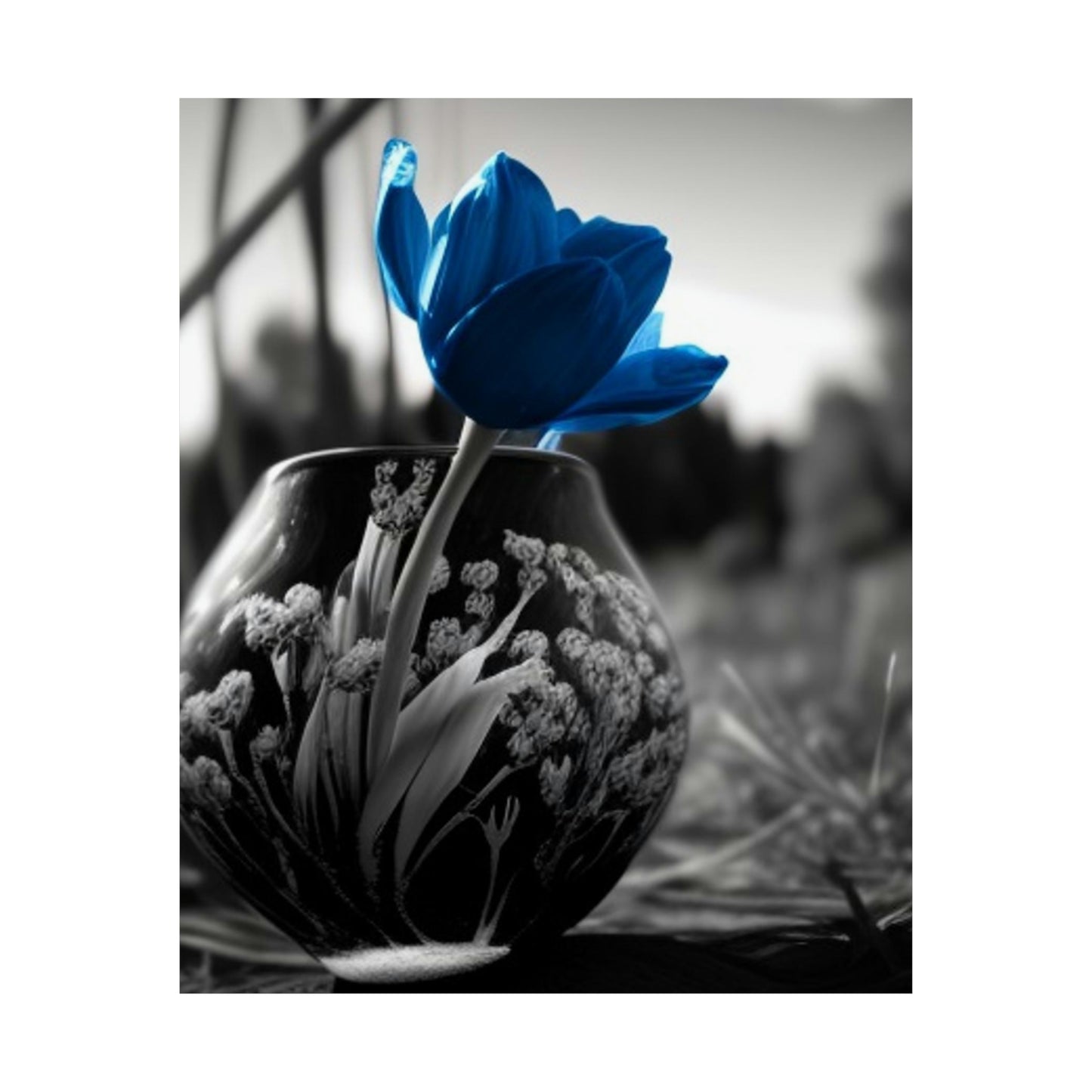 Premium Matte Vertical Posters Tulip 3