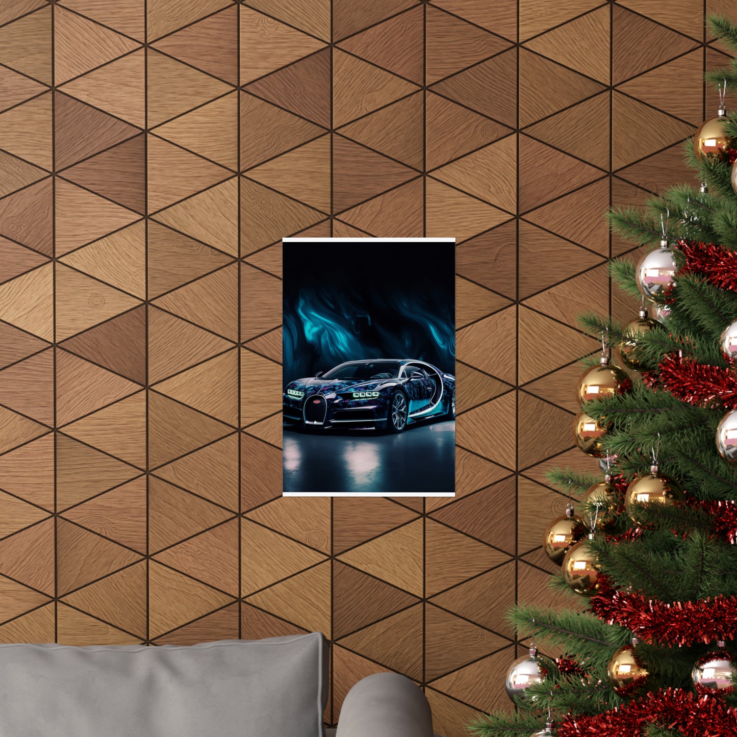 Premium Matte Vertical Posters Hyper Bugatti 1