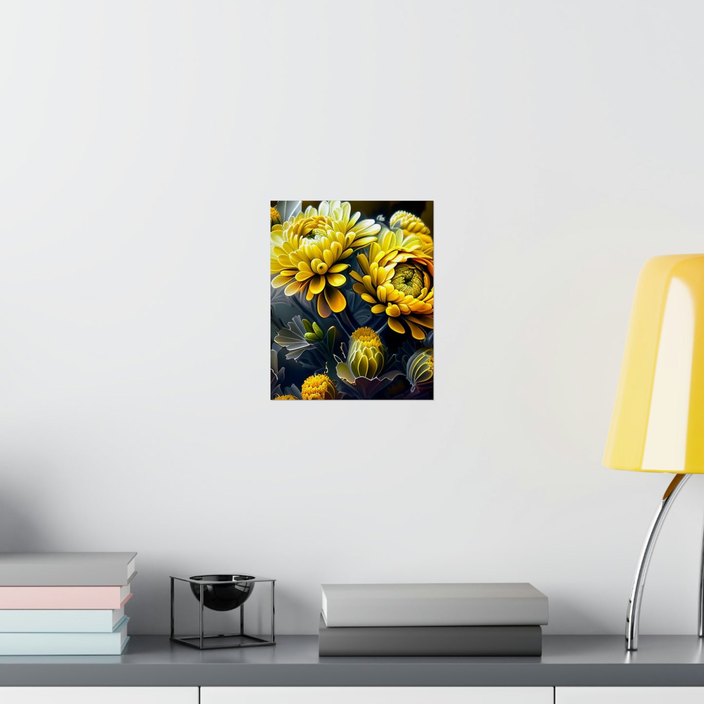 Premium Matte Vertical Posters Yellow Hermosas Flores Amarillas 4