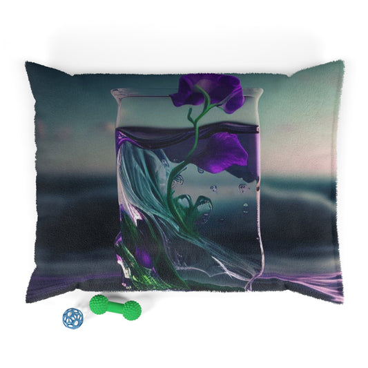 Pet Bed Purple Sweet pea in a vase 3