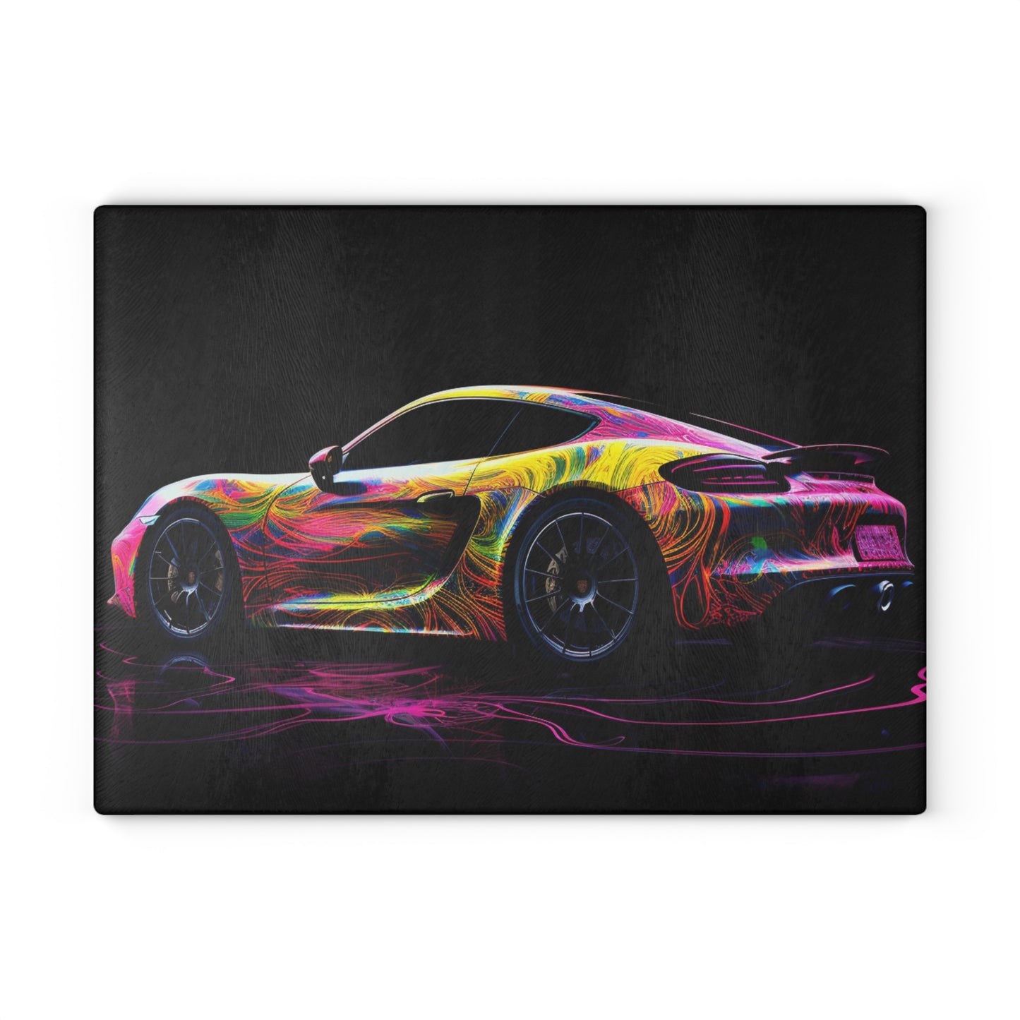 Glass Cutting Board Porsche Flair 4