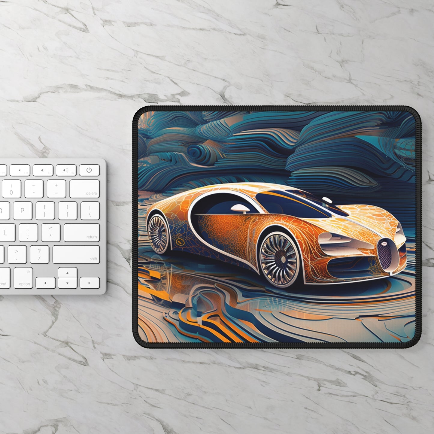 Gaming Mouse Pad  Bugatti Abstract Flair 1