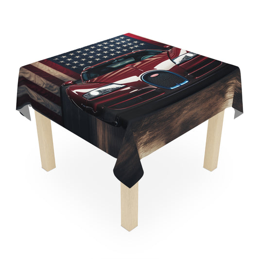 Tablecloth American Flag Background Bugatti 1