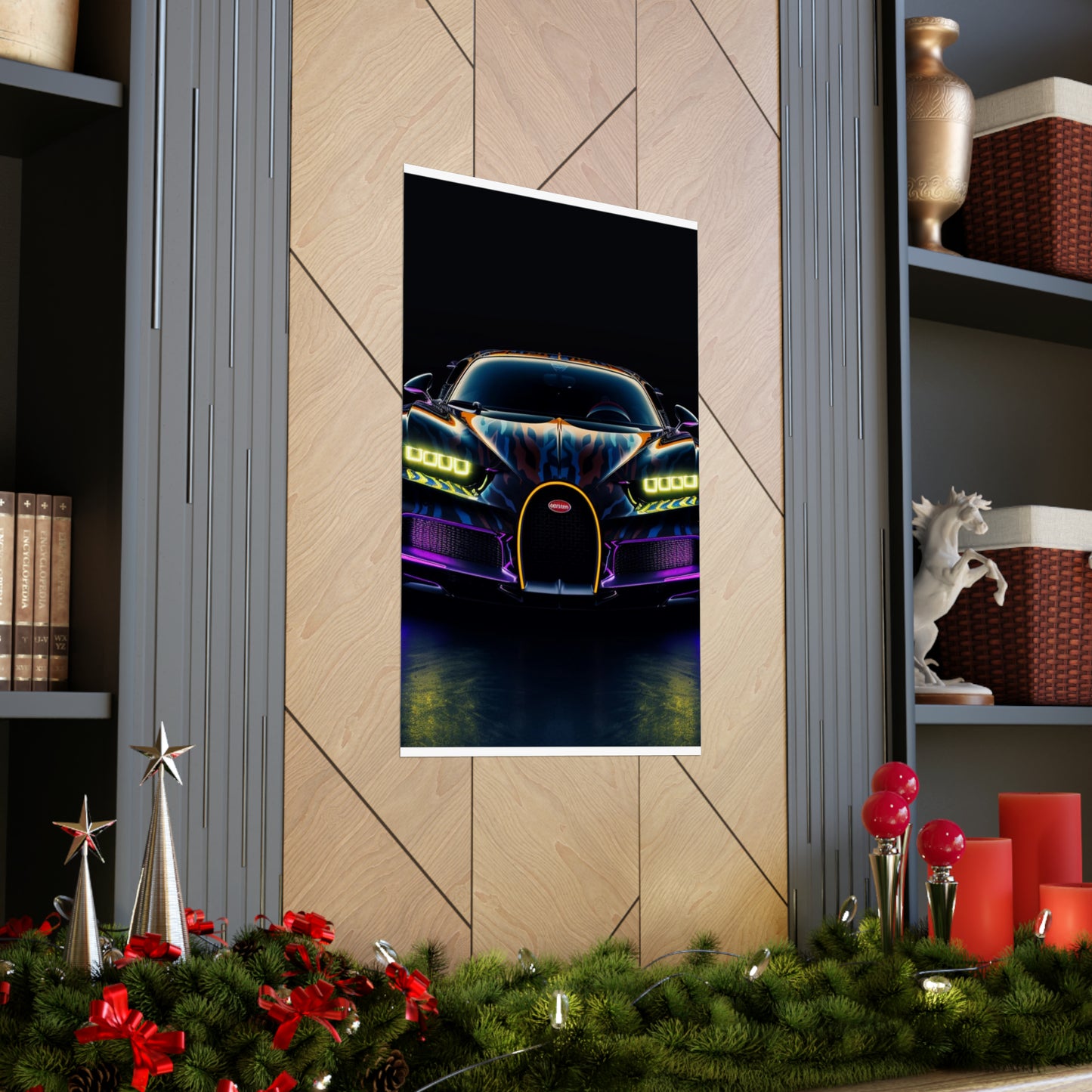 Premium Matte Vertical Posters Hyper Bugatti Chiron 3