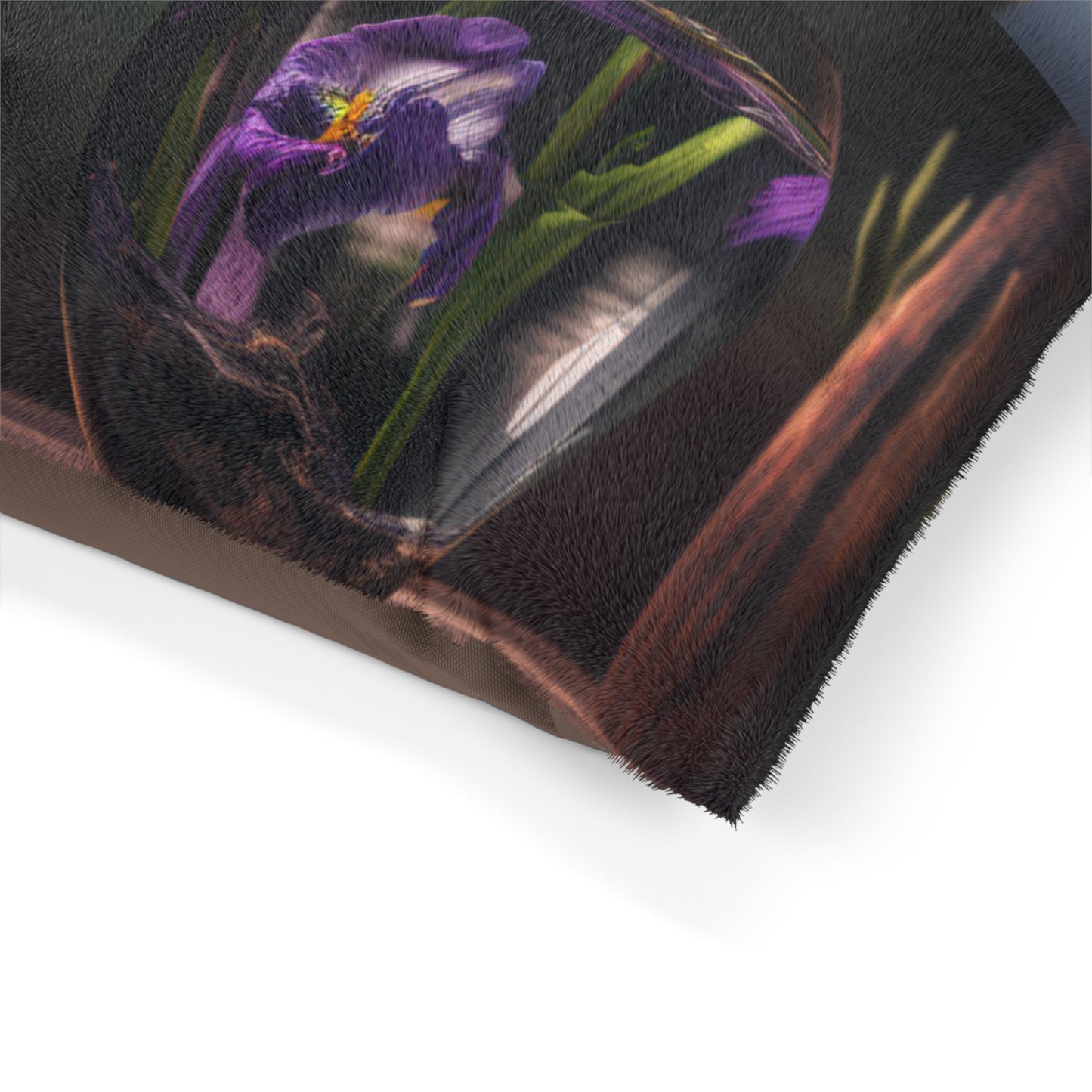 Pet Bed Purple Iris in a vase 5