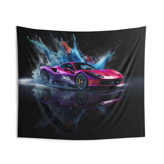 Indoor Wall Tapestries Ferrari Water Splash 4