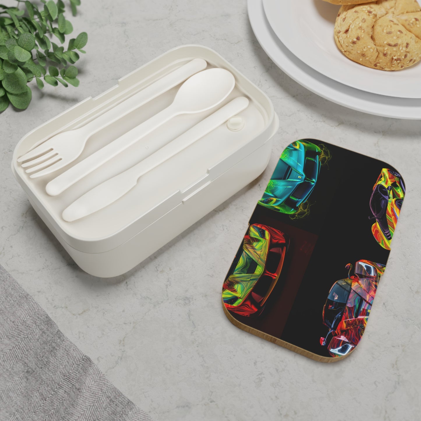 Bento Lunch Box Ferrari Neon 5