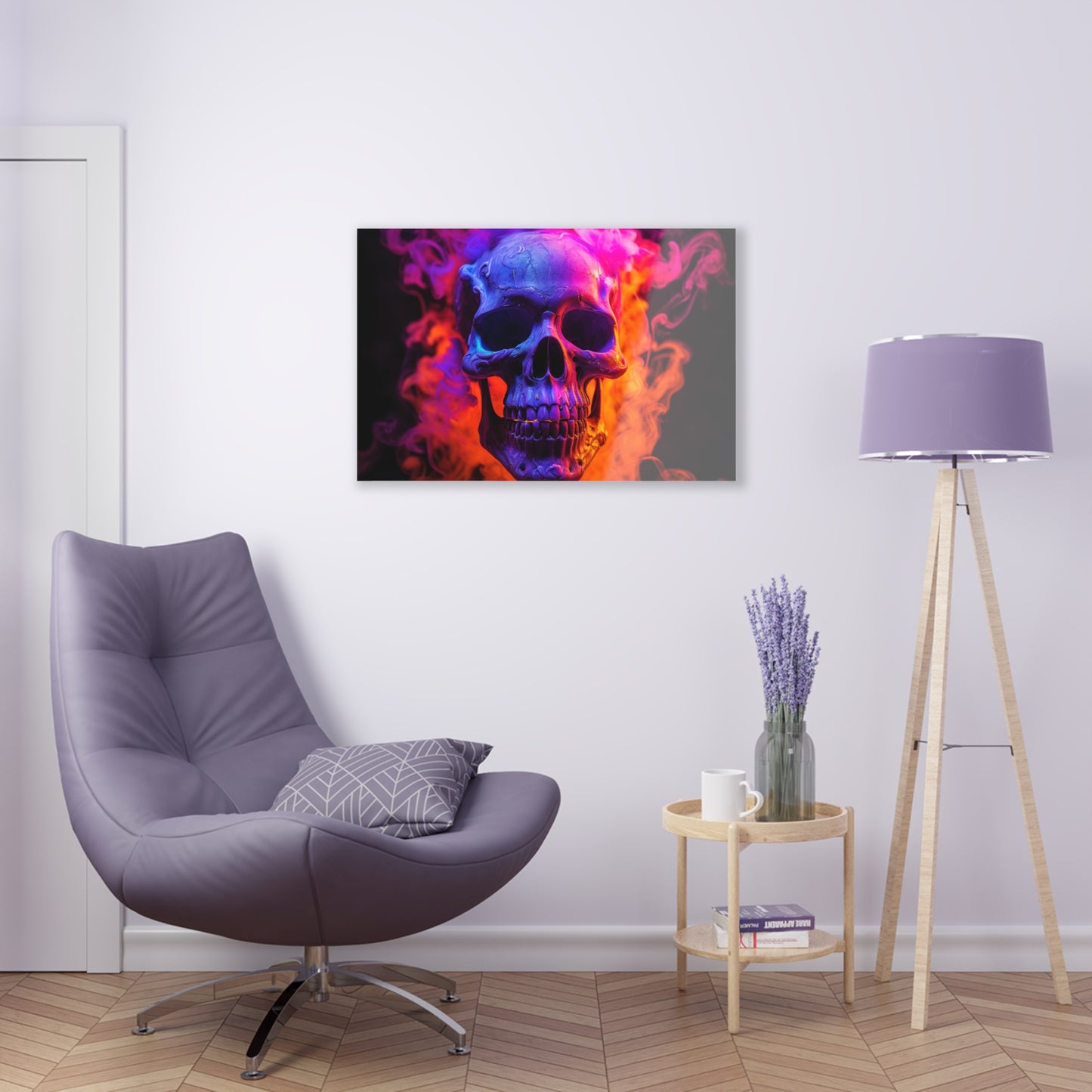 Acrylic Prints Macro Skull 4