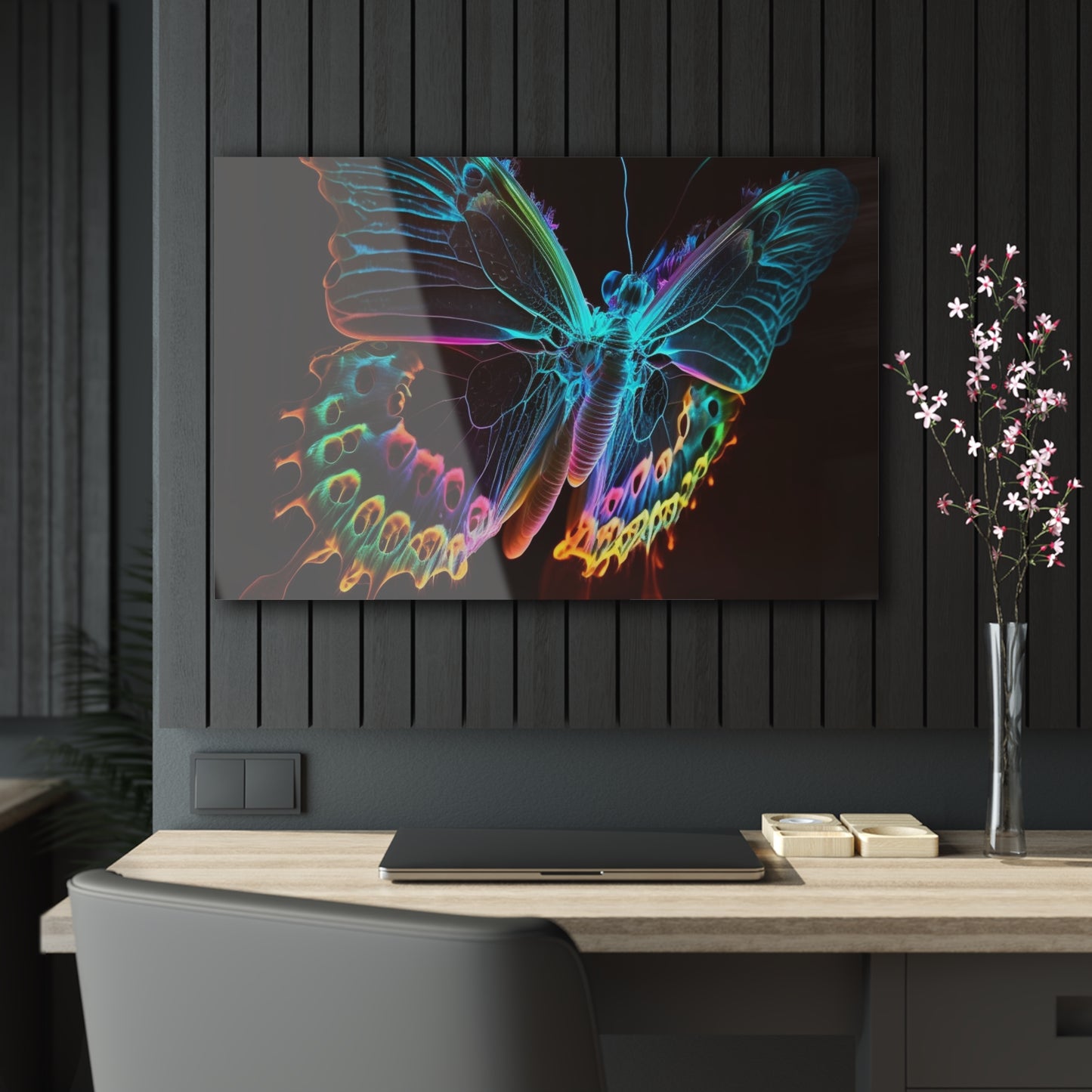 Acrylic Prints Thermal Butterfly 2