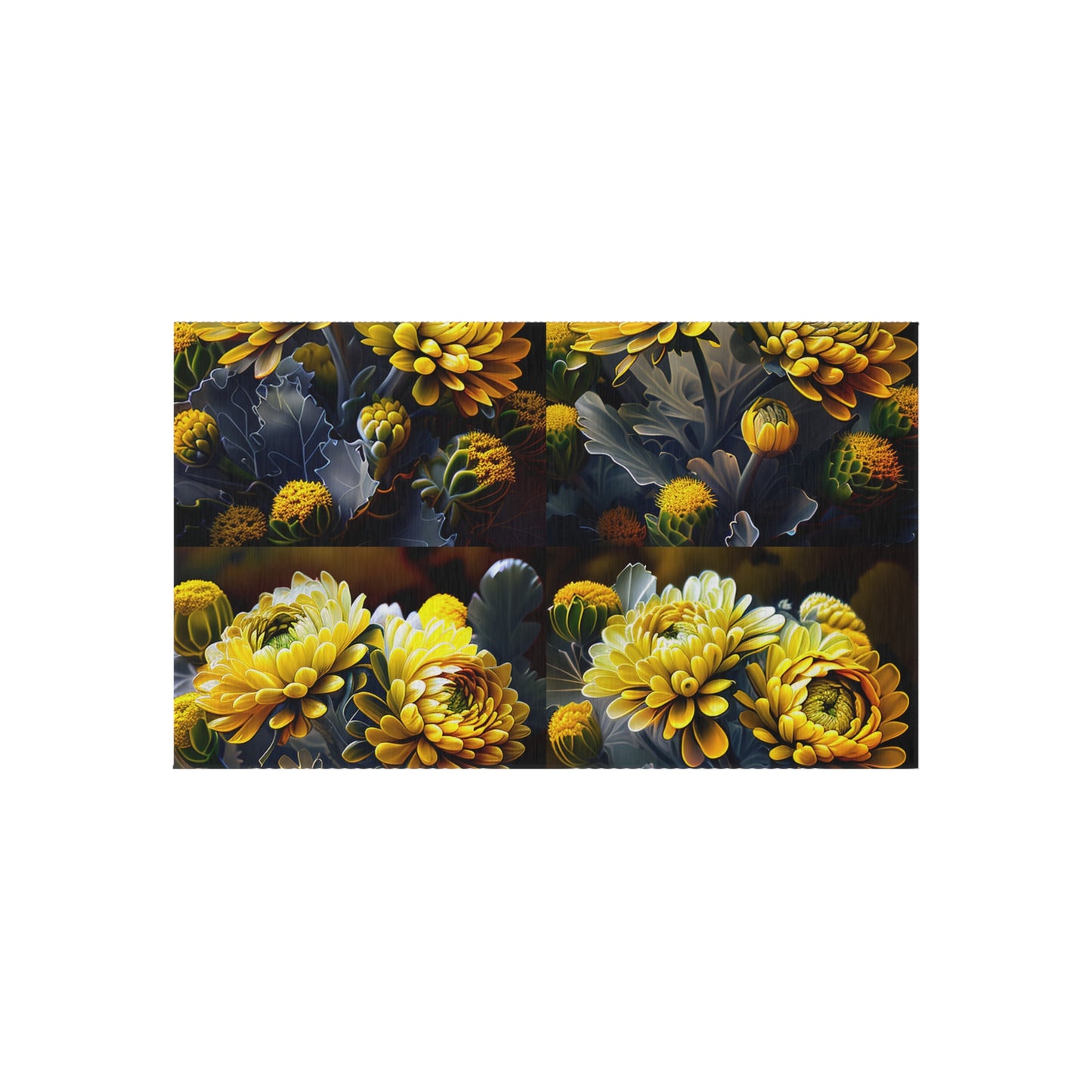 Outdoor Rug  Yellow Hermosas Flores Amarillas 5