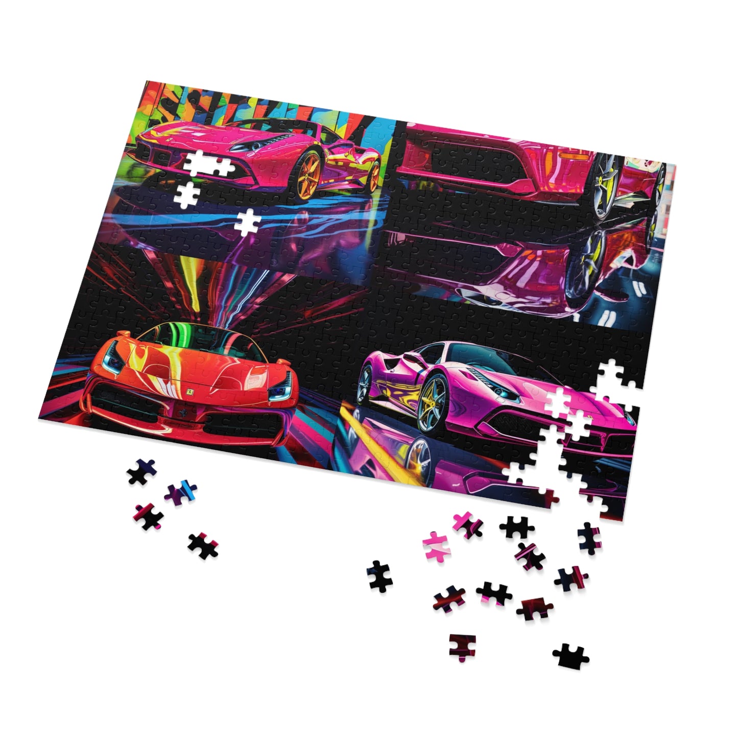 Jigsaw Puzzle (30, 110, 252, 500,1000-Piece) Ferrari Flair Macro 5