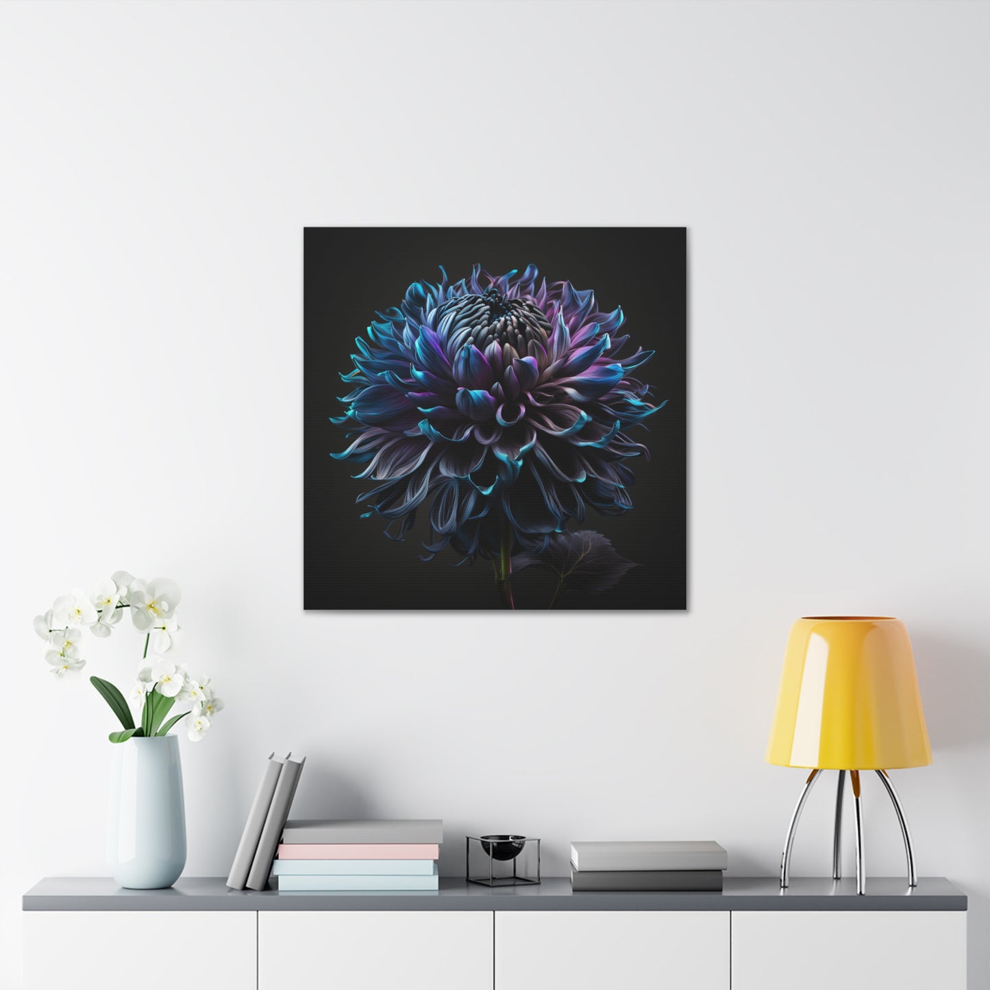 Canvas Gallery Wraps Dahlia Purple 3