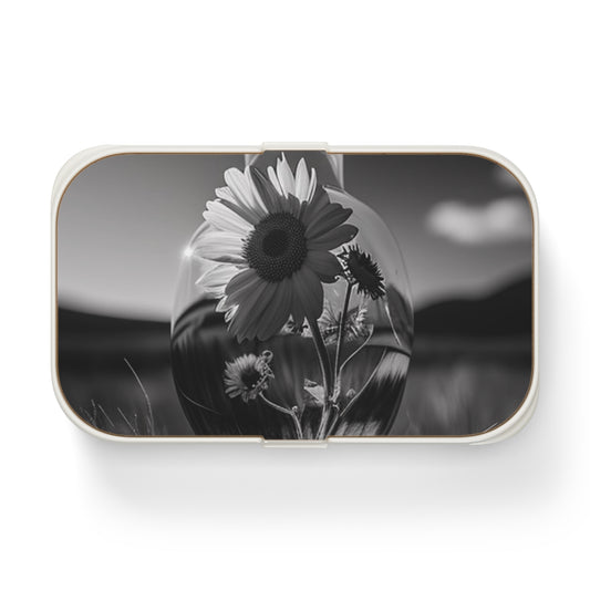 Bento Lunch Box Yellw Sunflower in a vase 4