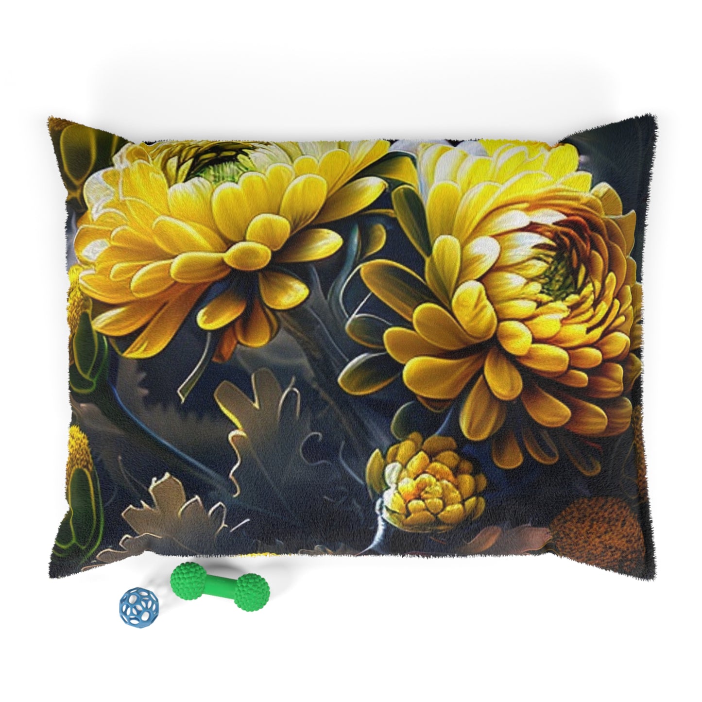 Pet Bed Yellow Hermosas Flores Amarillas 3