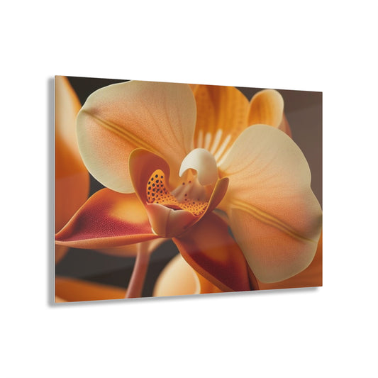 Acrylic Prints Orange Orchid 3