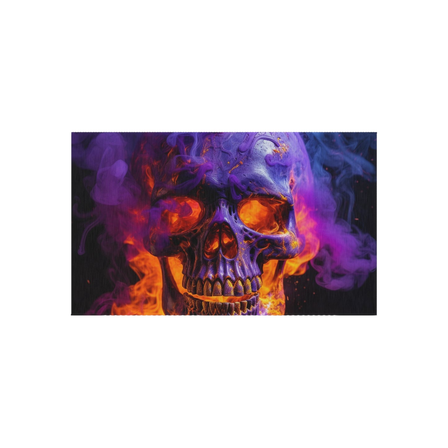 Outdoor Rug  Macro Skull 1