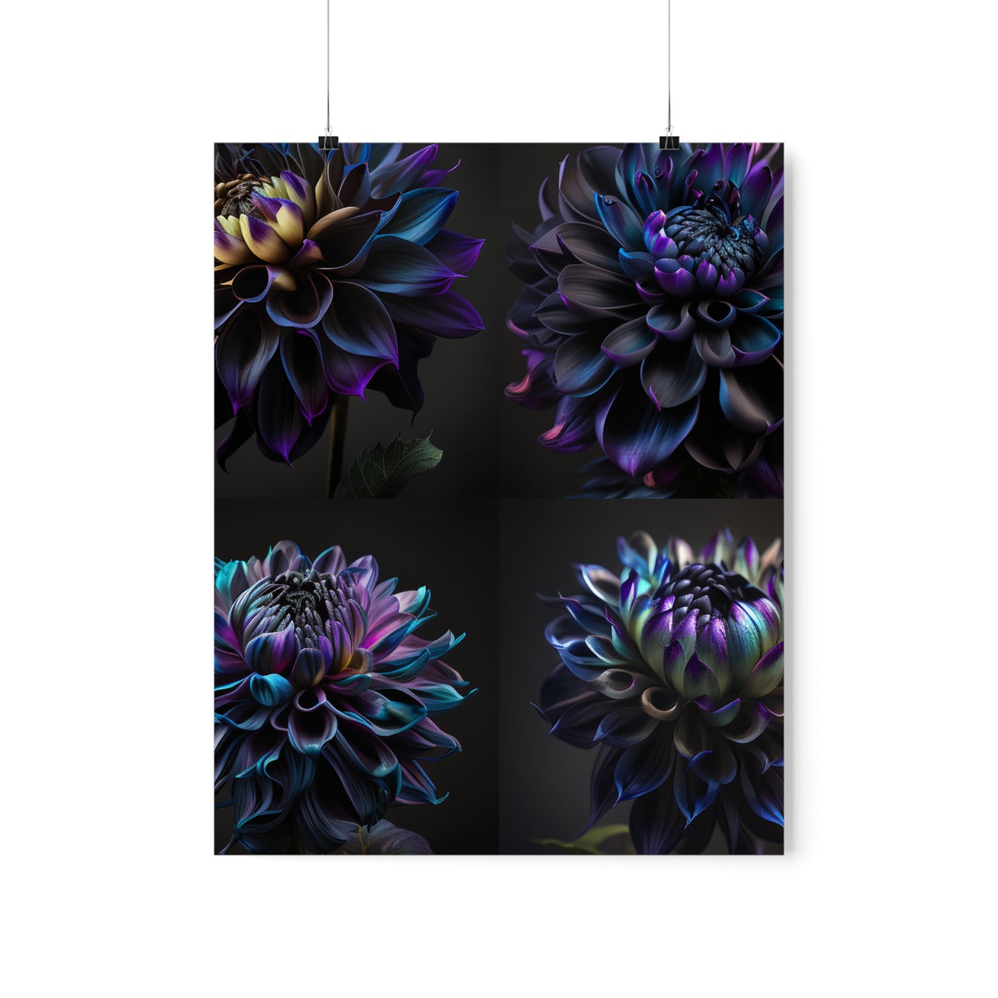 Premium Matte Vertical Posters Dahlia Purple 5