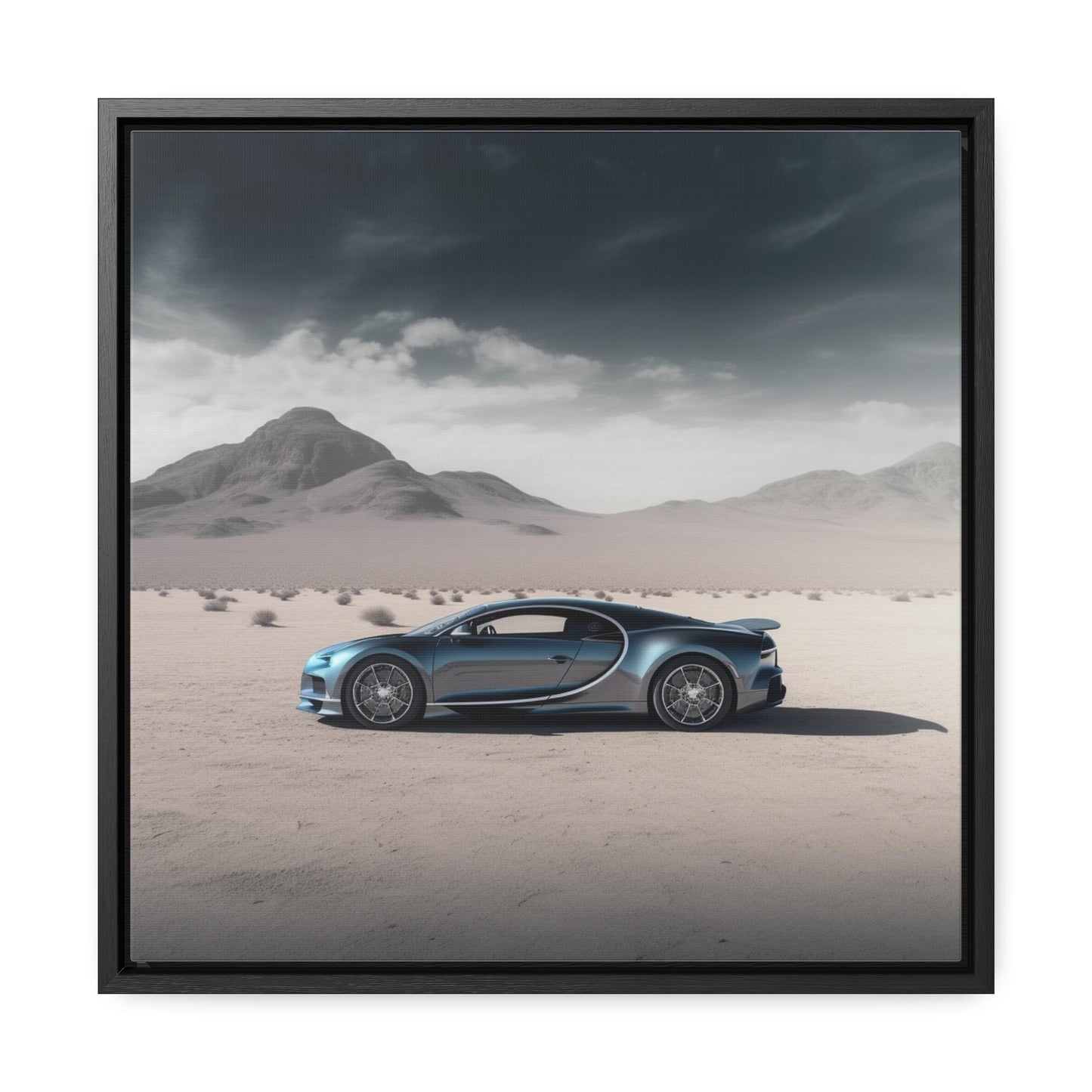 Gallery Canvas Wraps, Square Frame Bugatti Real Look 1