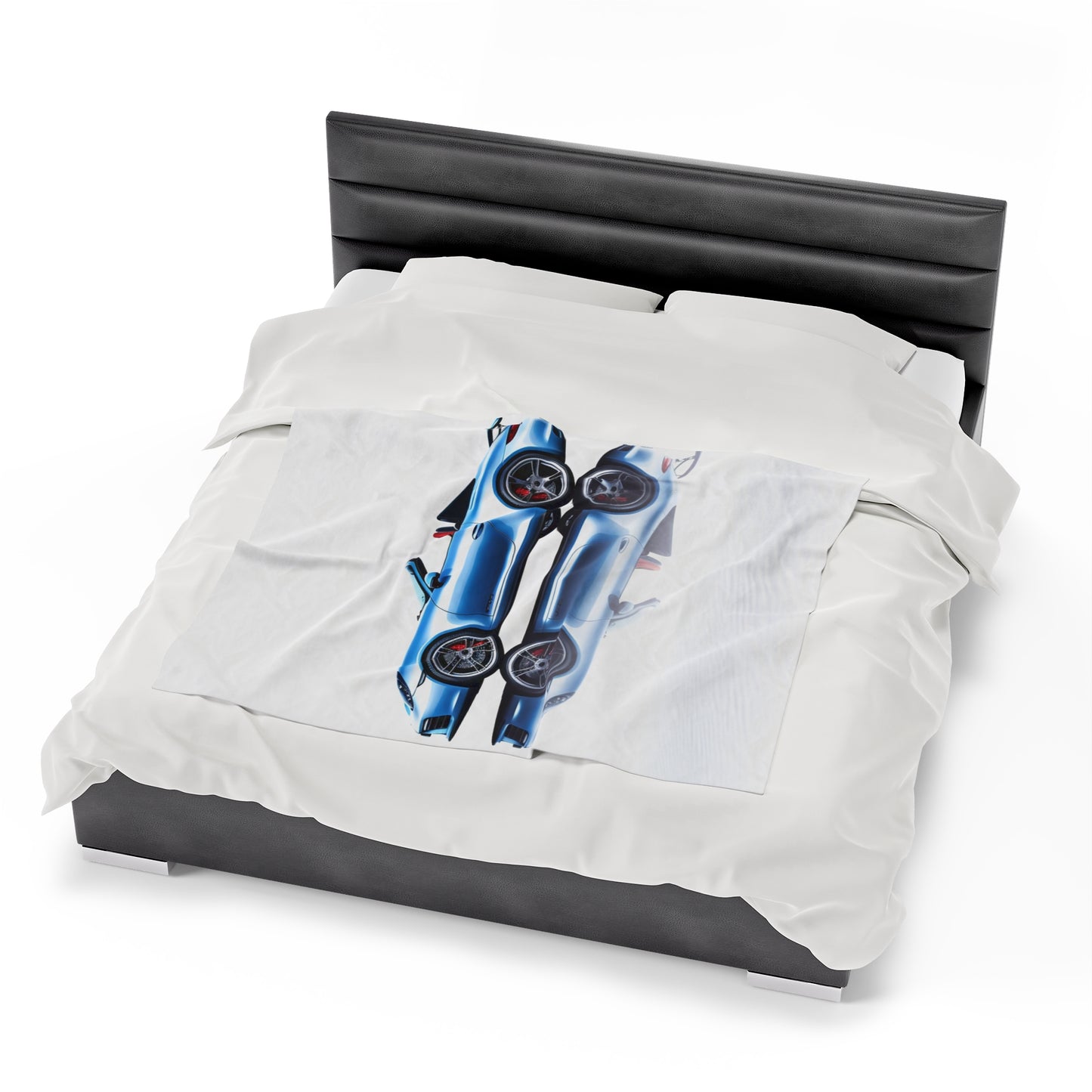 Velveteen Plush Blanket 911 Speedster on water 4