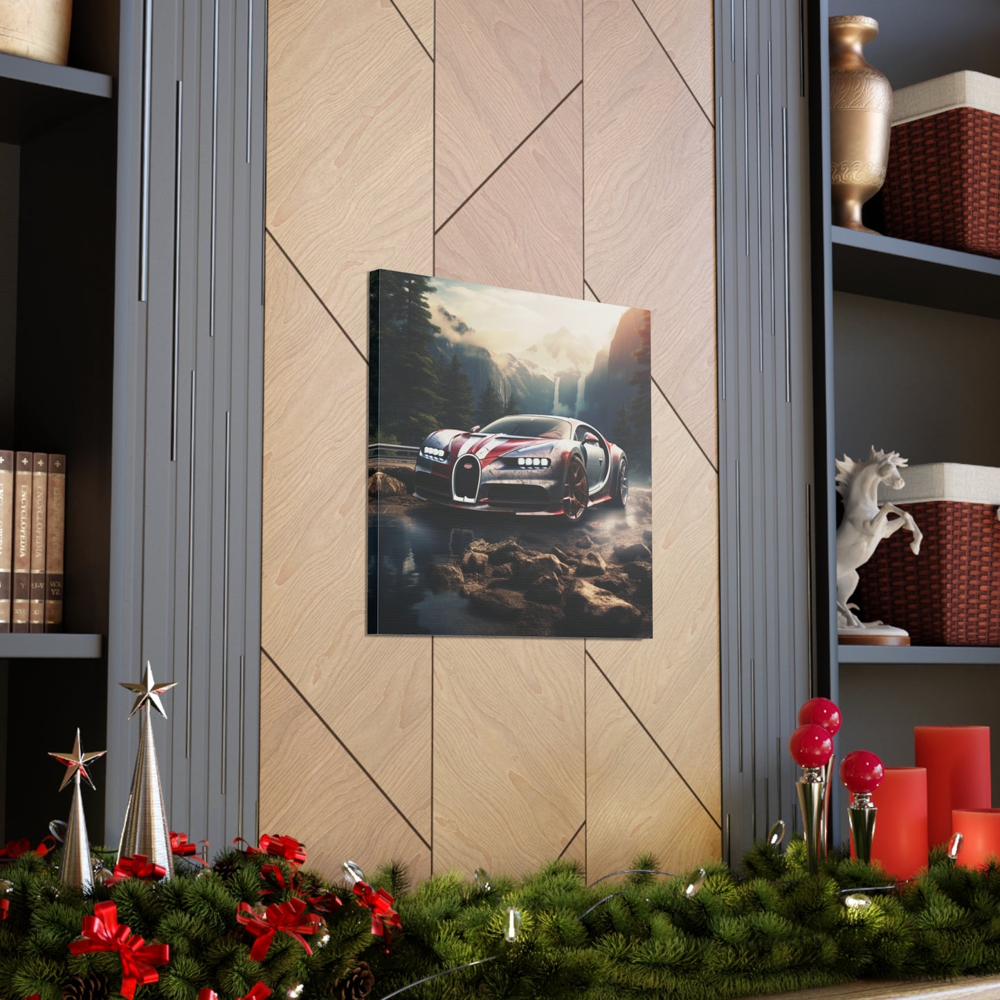 Canvas Gallery Wraps Bugatti Waterfall 4