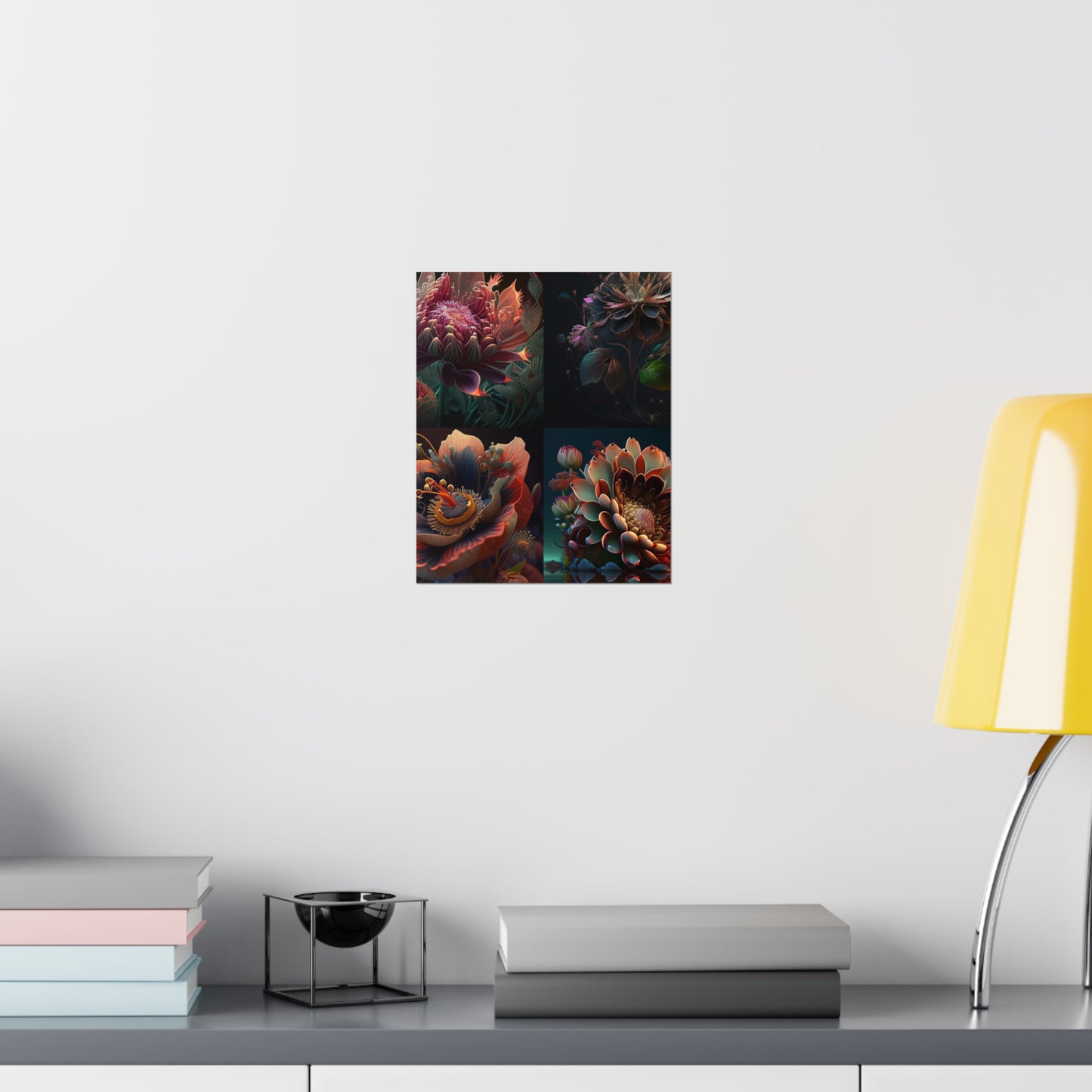 Premium Matte Vertical Posters Flower Arangment 5