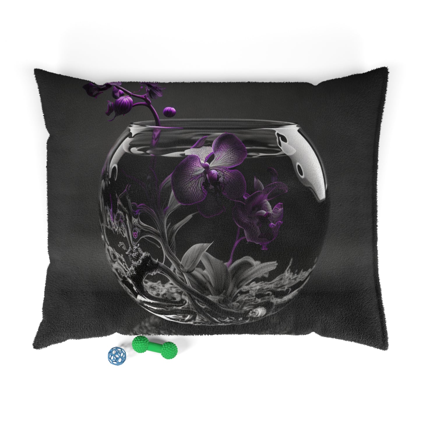 Pet Bed Purple Orchid Glass vase 3