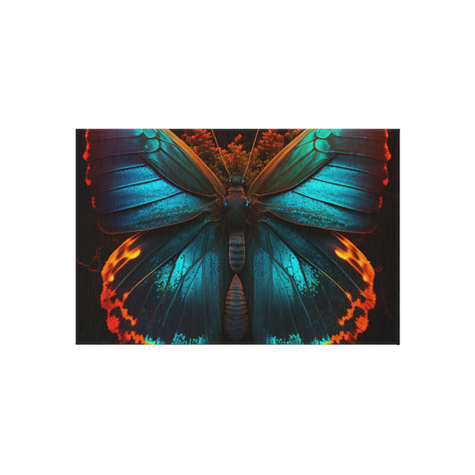 Outdoor Rug  Neon Butterfly Flair 3