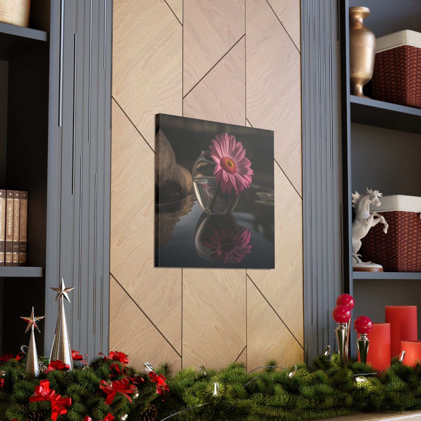 Canvas Gallery Wraps Pink Daisy 2